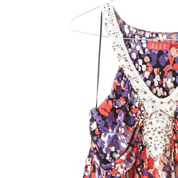 Elle Multicolor Maxi Dress in Large Bubble M - Picture 2 of 8